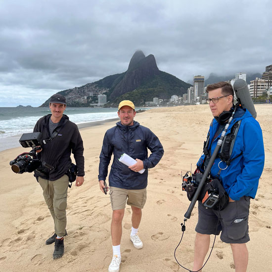 équipe de tournage