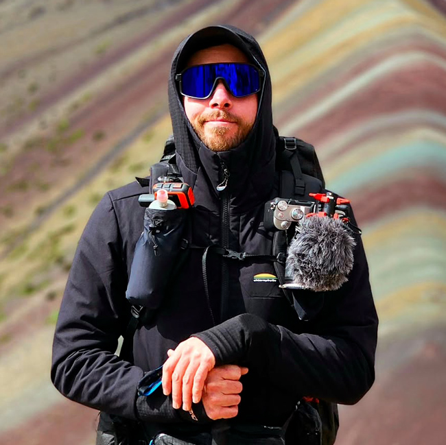 Alex Godard au Pérou
