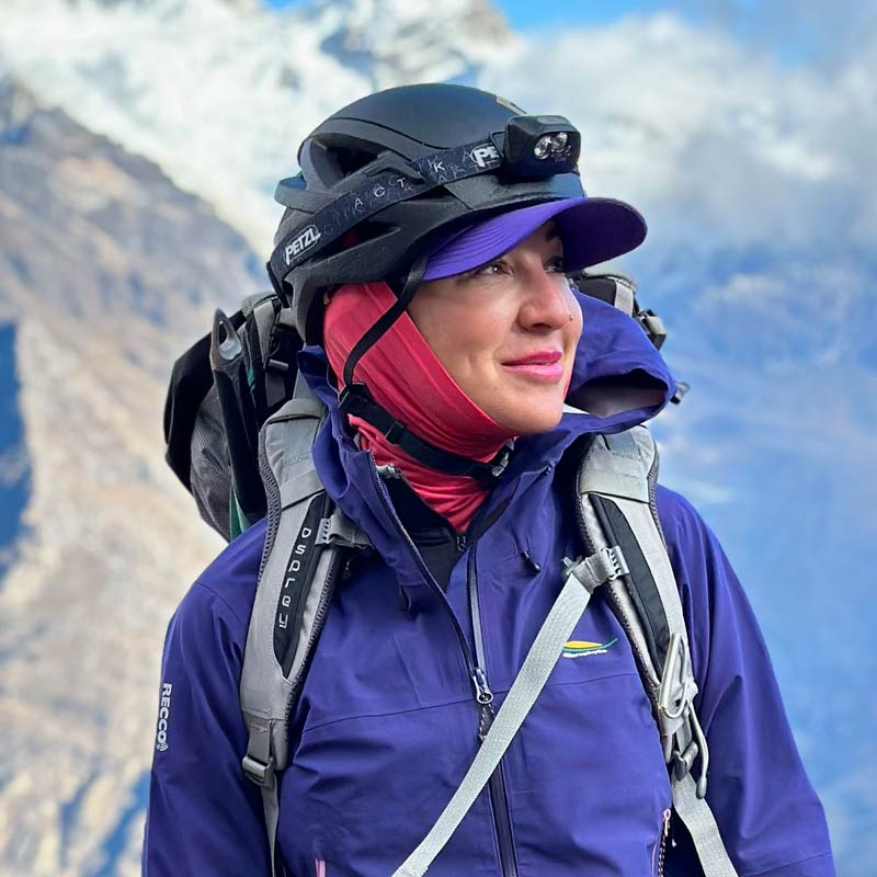 Marie-Pier Desharnais, alpiniste et ambassadrice Chlorophylle