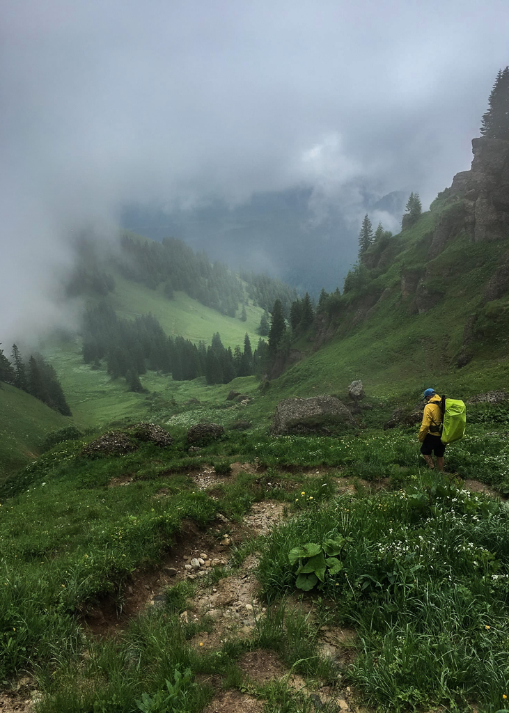 randonnée en montagne